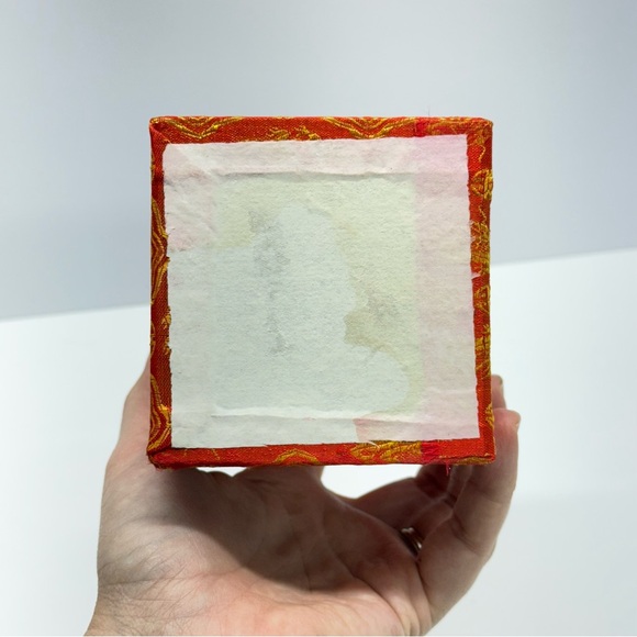 ❌SOLD❌ONE OF A KIND Christmas Hand Painted On Inside Glass Ornament Tropical - Picture 13 of 13